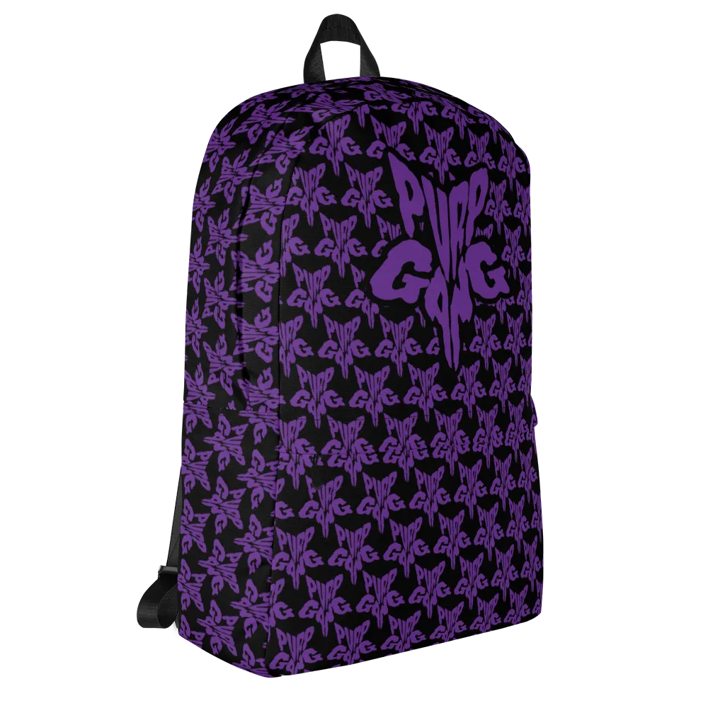Razel Purp Gang Rock Star Motif Rugzak 15 inch
