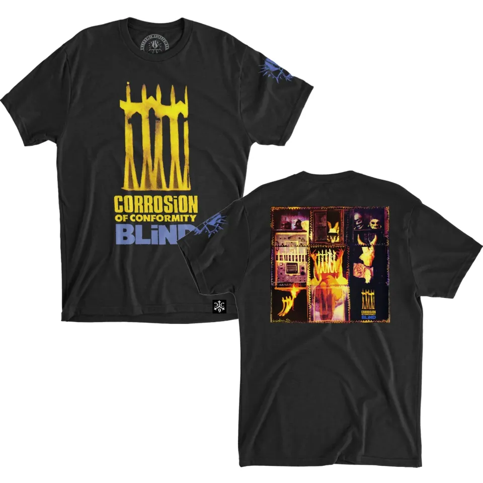 Corrosion of Conformity Blind T-shirt garment-dyed