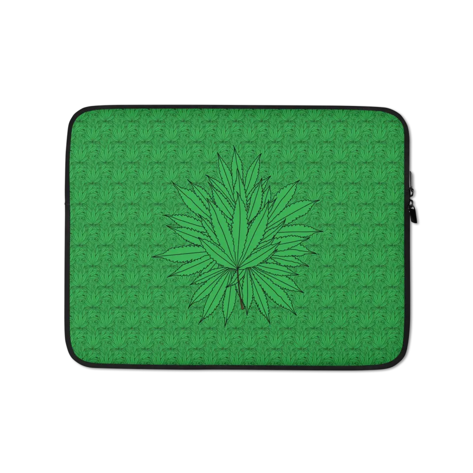 Razel Marijuana Tree Star laptophoes 15 inch neopreen