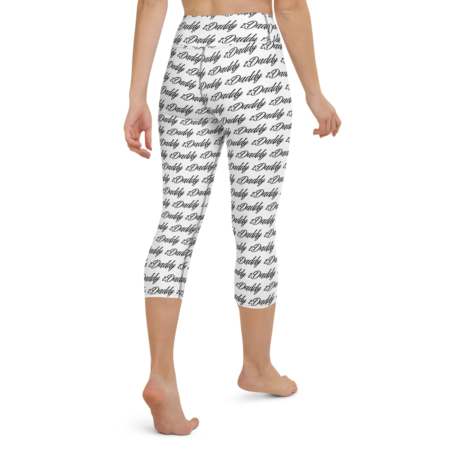 Razel zDaddy Motif Yoga Capris legging halflang