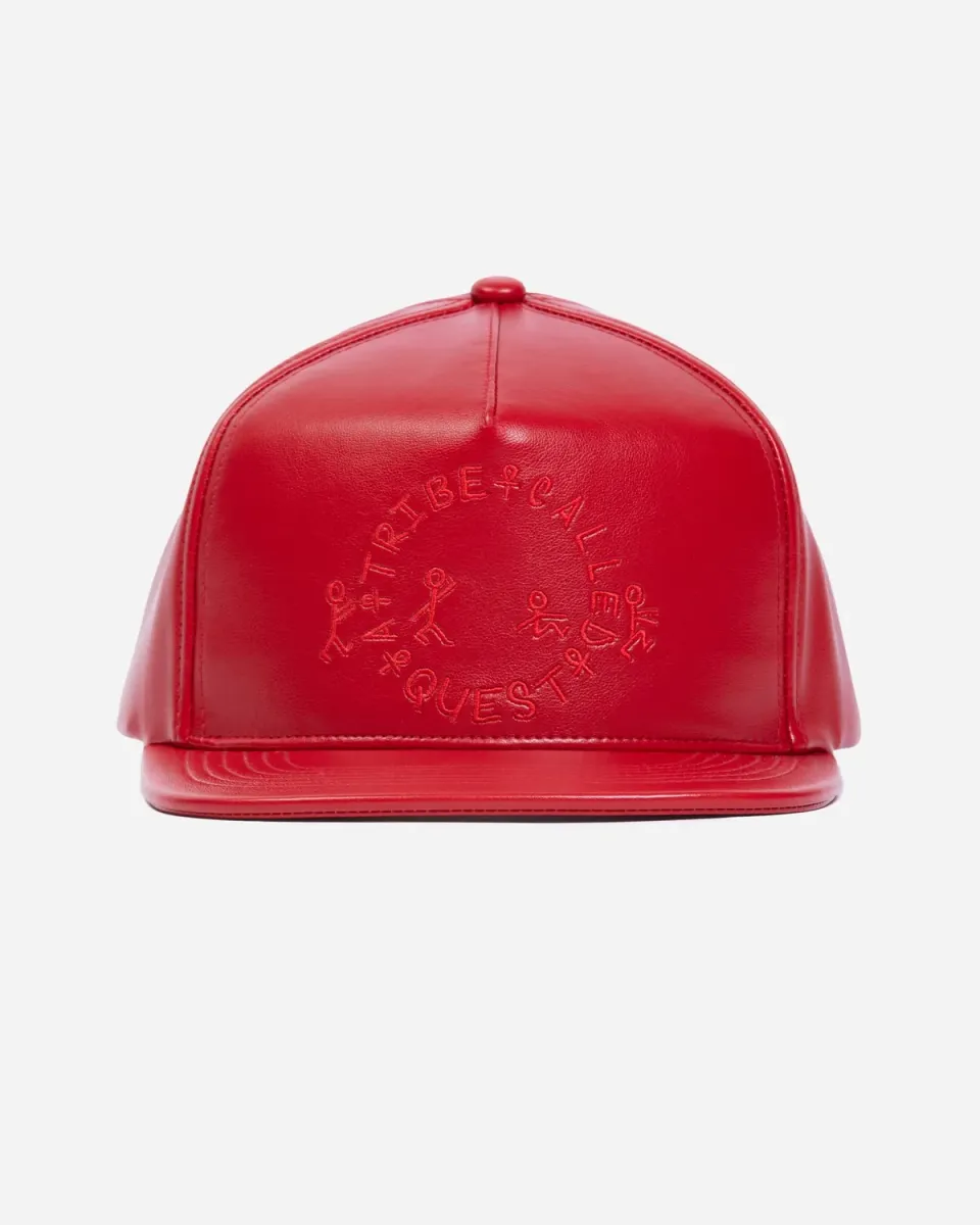Tribe Called Quest ATCQ Faux Leather pet rood