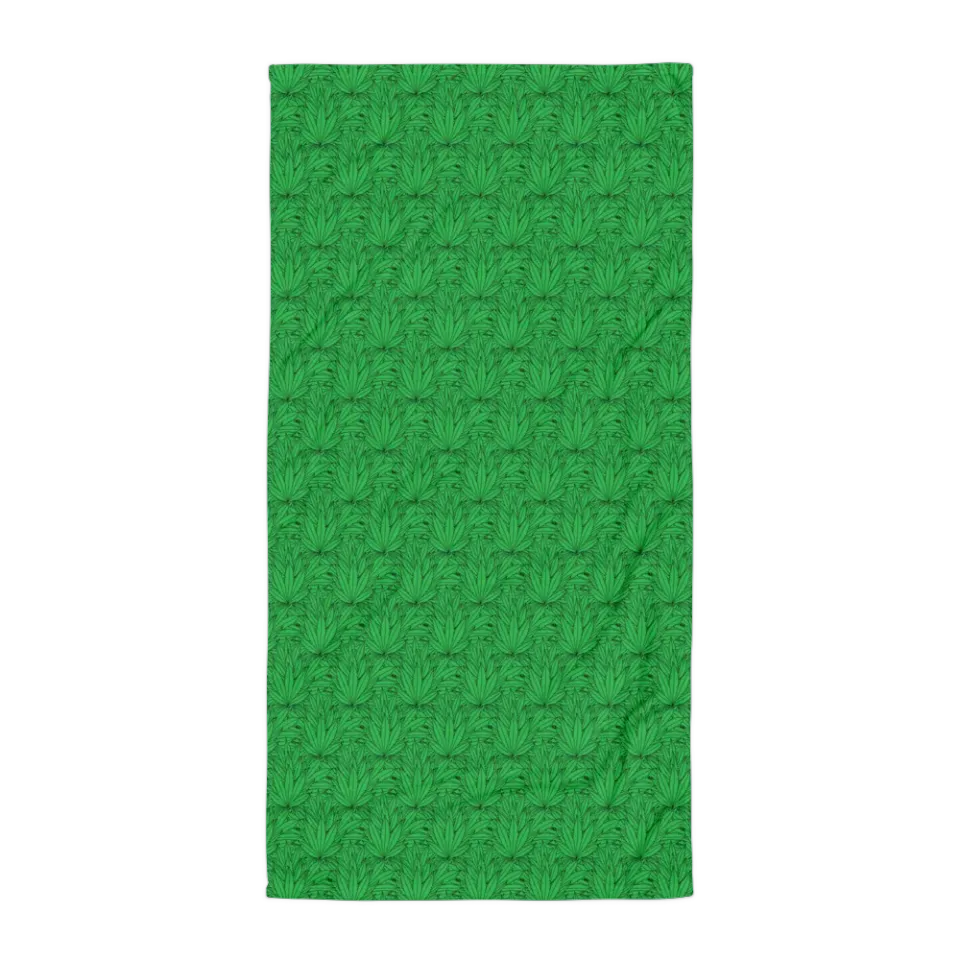 Razel Marijuana Tree Star Motif handdoek met sterprint