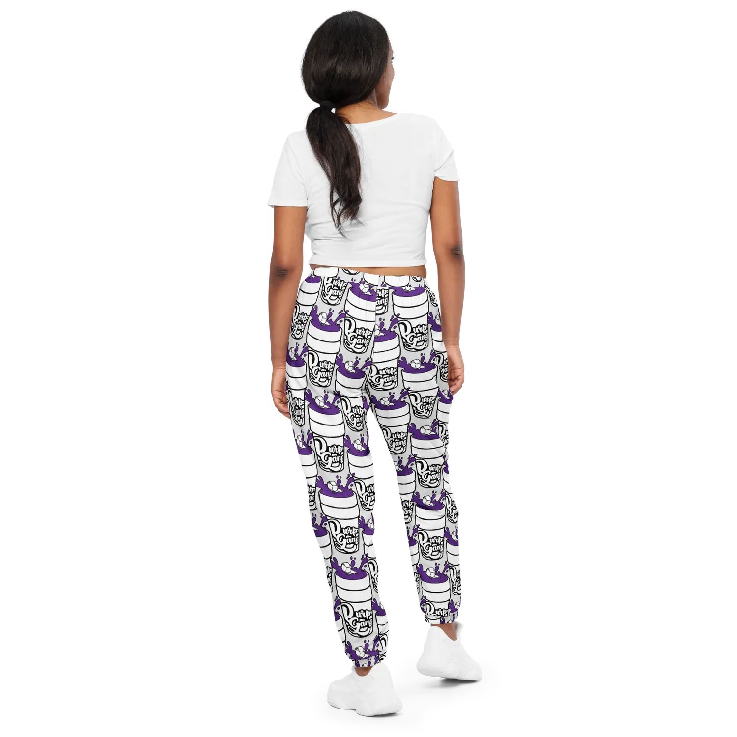 Razel Purp Gang Double Cup trainingsbroek zwart waterafstotend