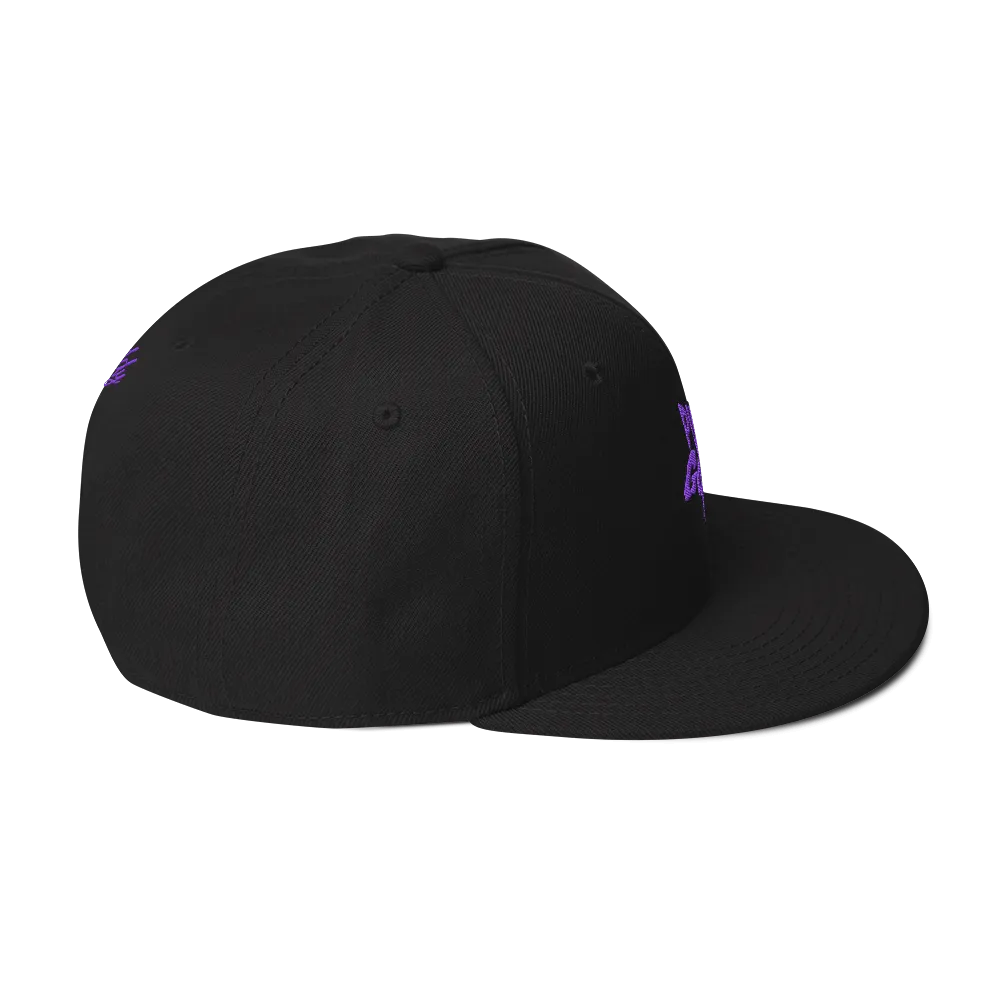 Razel Purp Gang Rock Star snapback pet verstelbaar