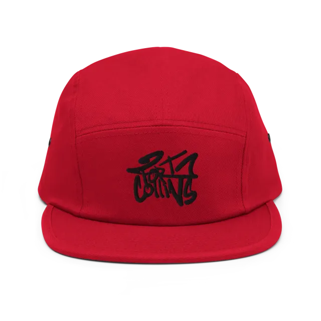 Razel Fort Collins Pet zwart katoen 5-panel