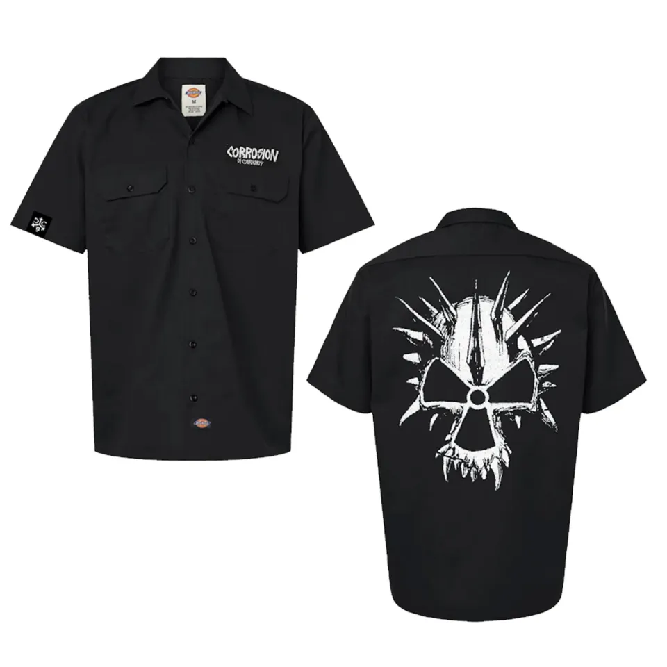 Corrosion of Conformity Dickies werkshirt korte mouw