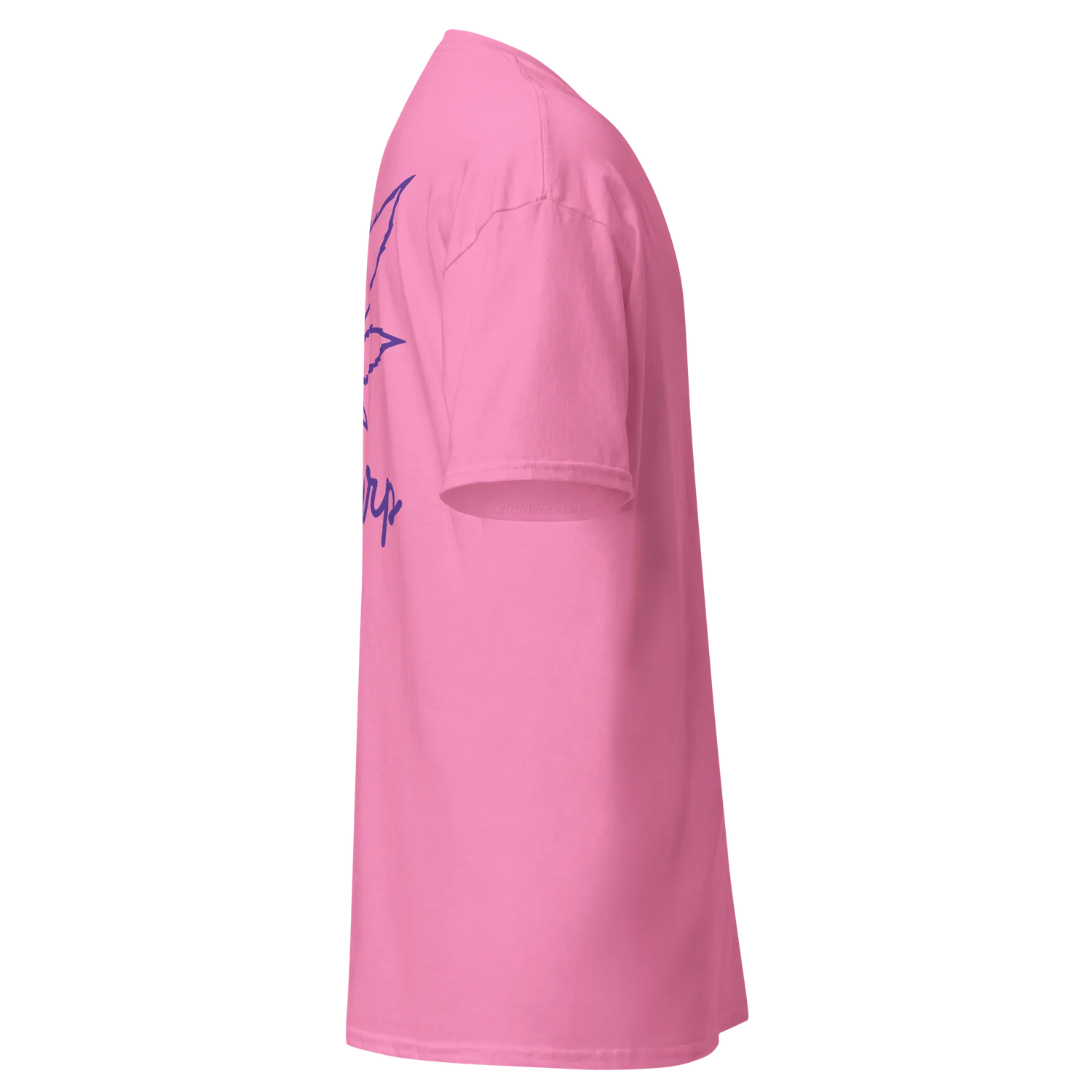 Razel Puff Purp T-shirt Zwart voor/achterprint
