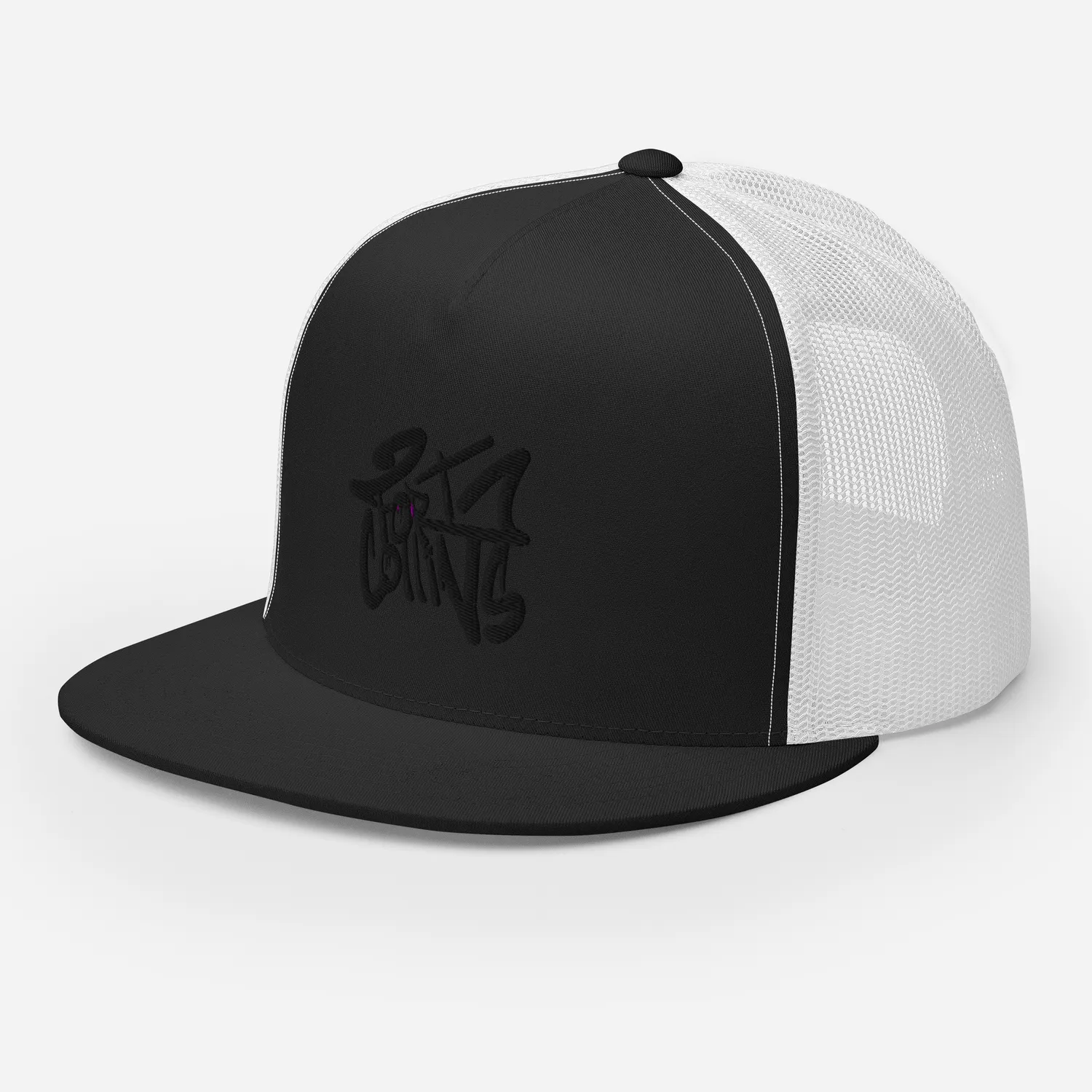 Razel Fort Collins trucker pet zwart snapback