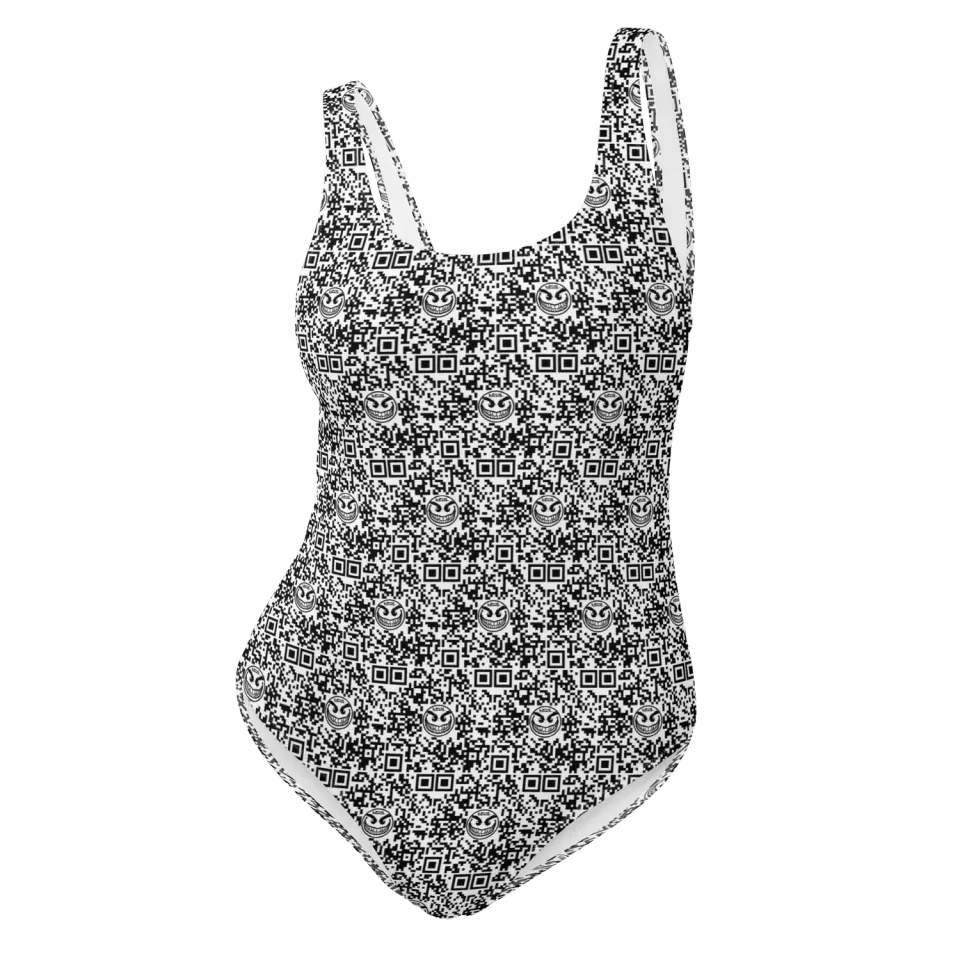 Razel Face QR Code Motif badpak chloorbestendig