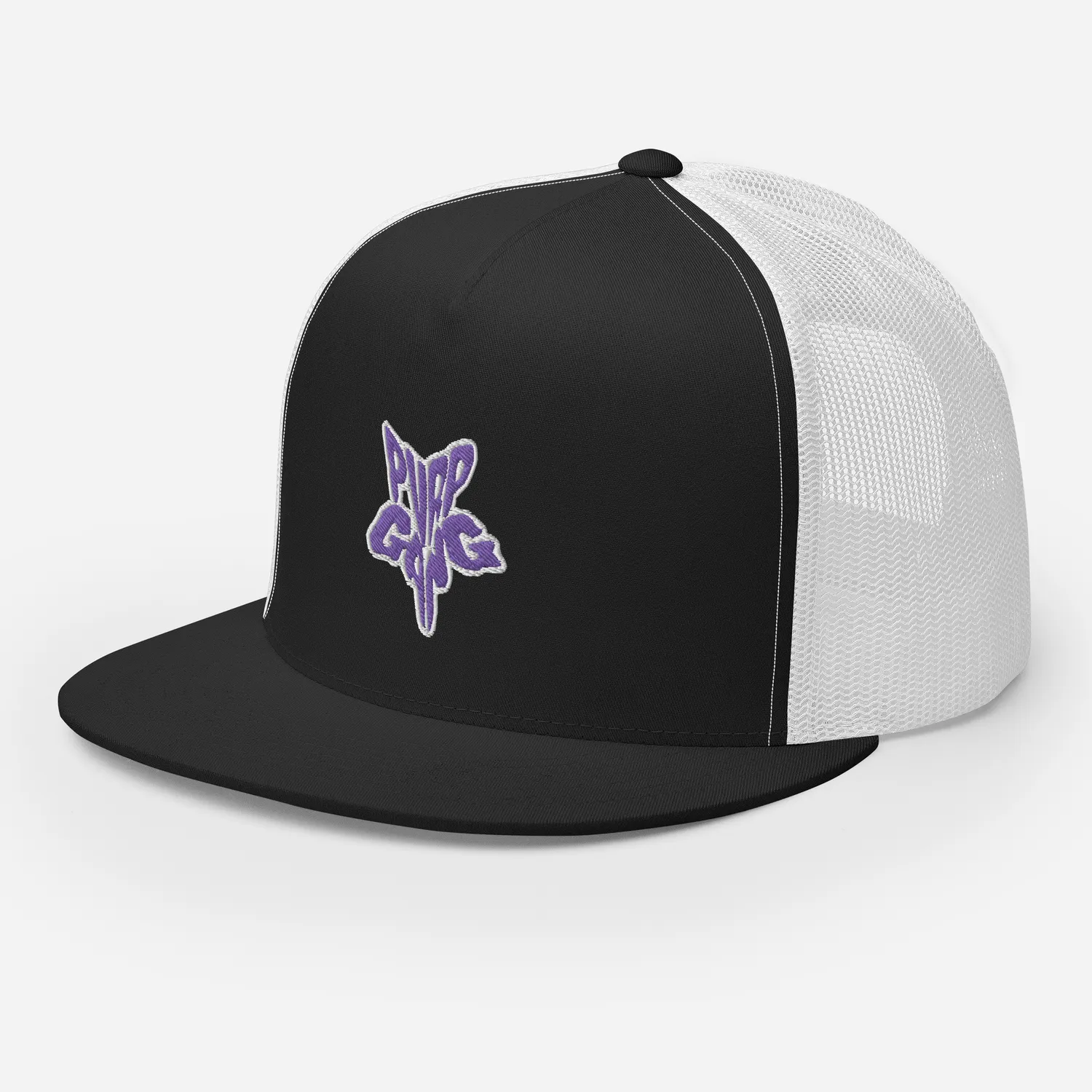 Razel Purp Gang Rock Star trucker pet zwart snapback