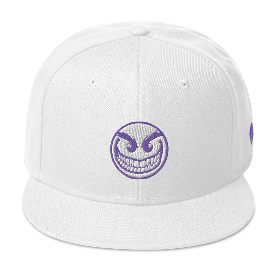 Razel Face Snapback Zwart verstelbaar