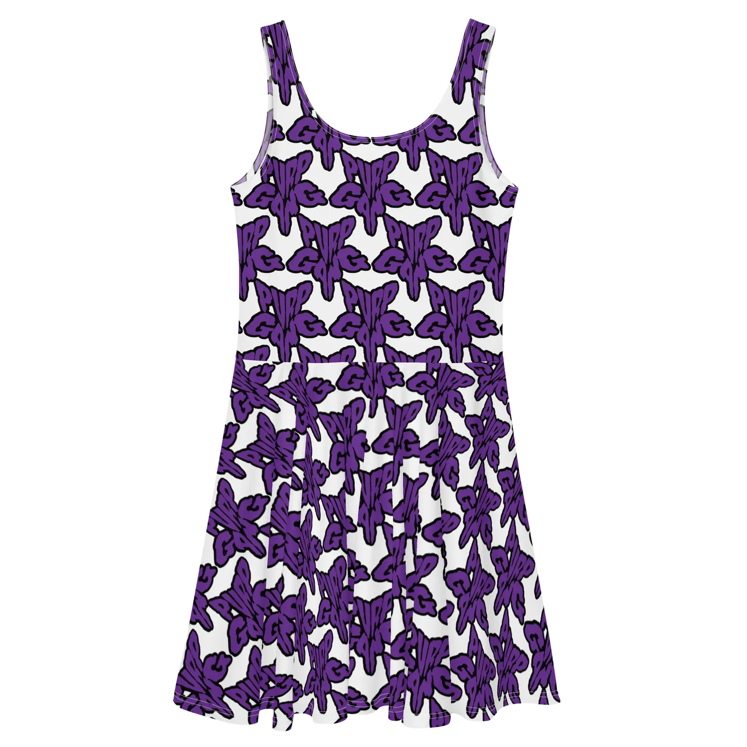 Razel Purp Gang Rock Star Zonne Jurk elastisch