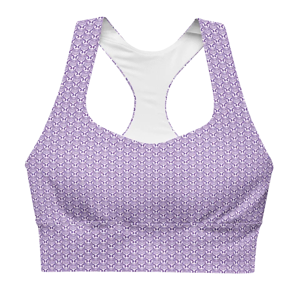 Razel Face crop top sport compressiestof padded