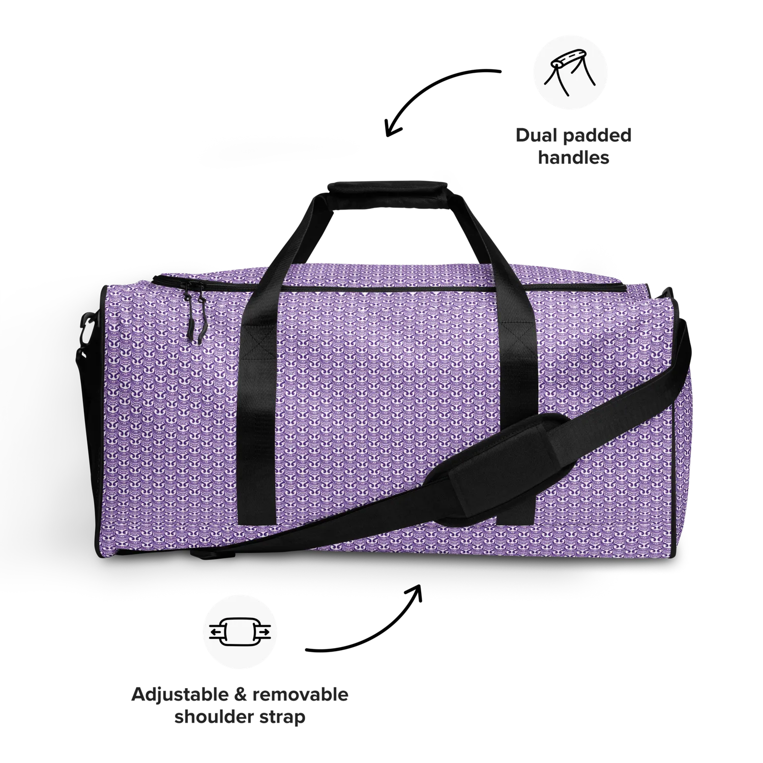 Razel Face Motif reistas 22 inch polyester