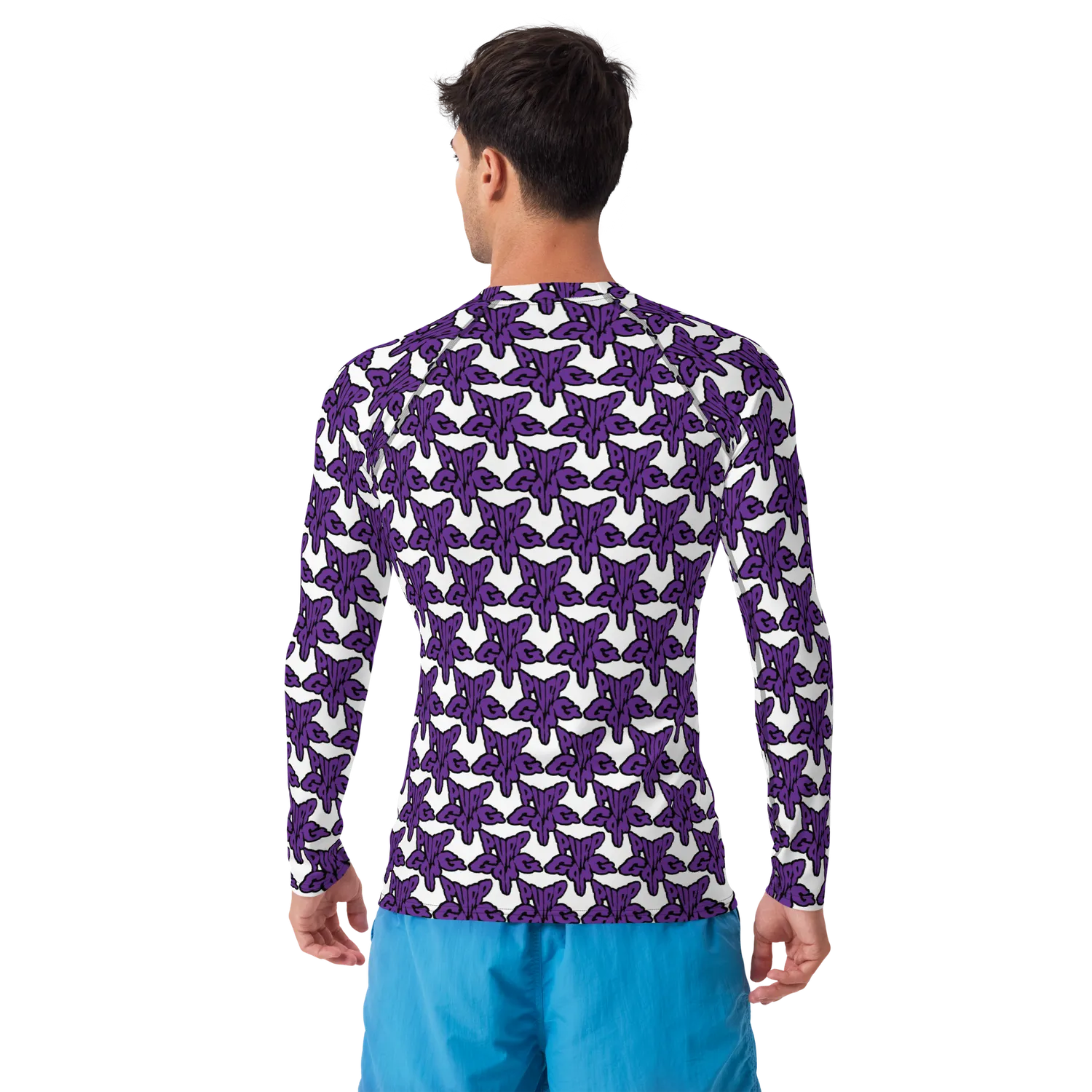 Razel Purp Gang Rock Star rashguard surfshirt M