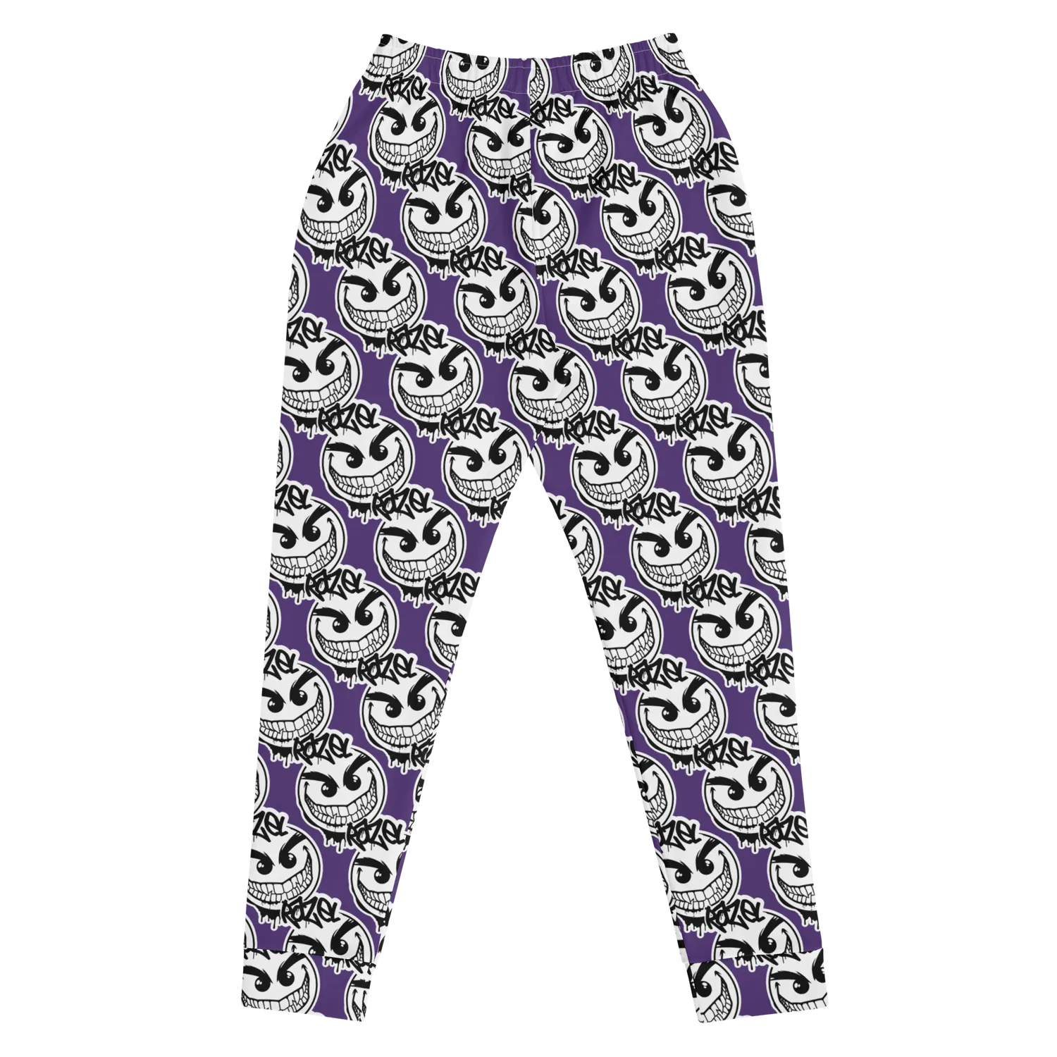 Razel Gang Drip Face Joggers dames fleece zwart