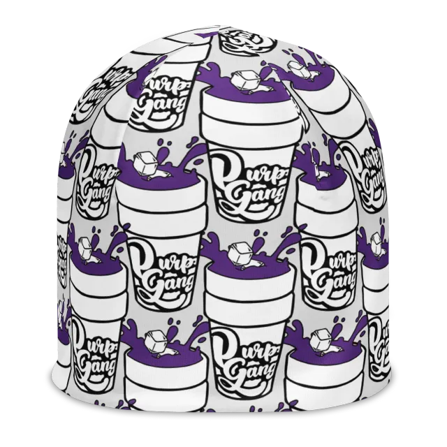 Razel Purp Gang Double Cup beanie dubbel S-L