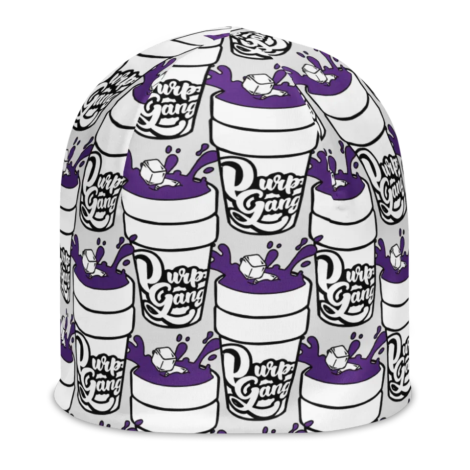 Razel Purp Gang Double Cup beanie dubbel S-L