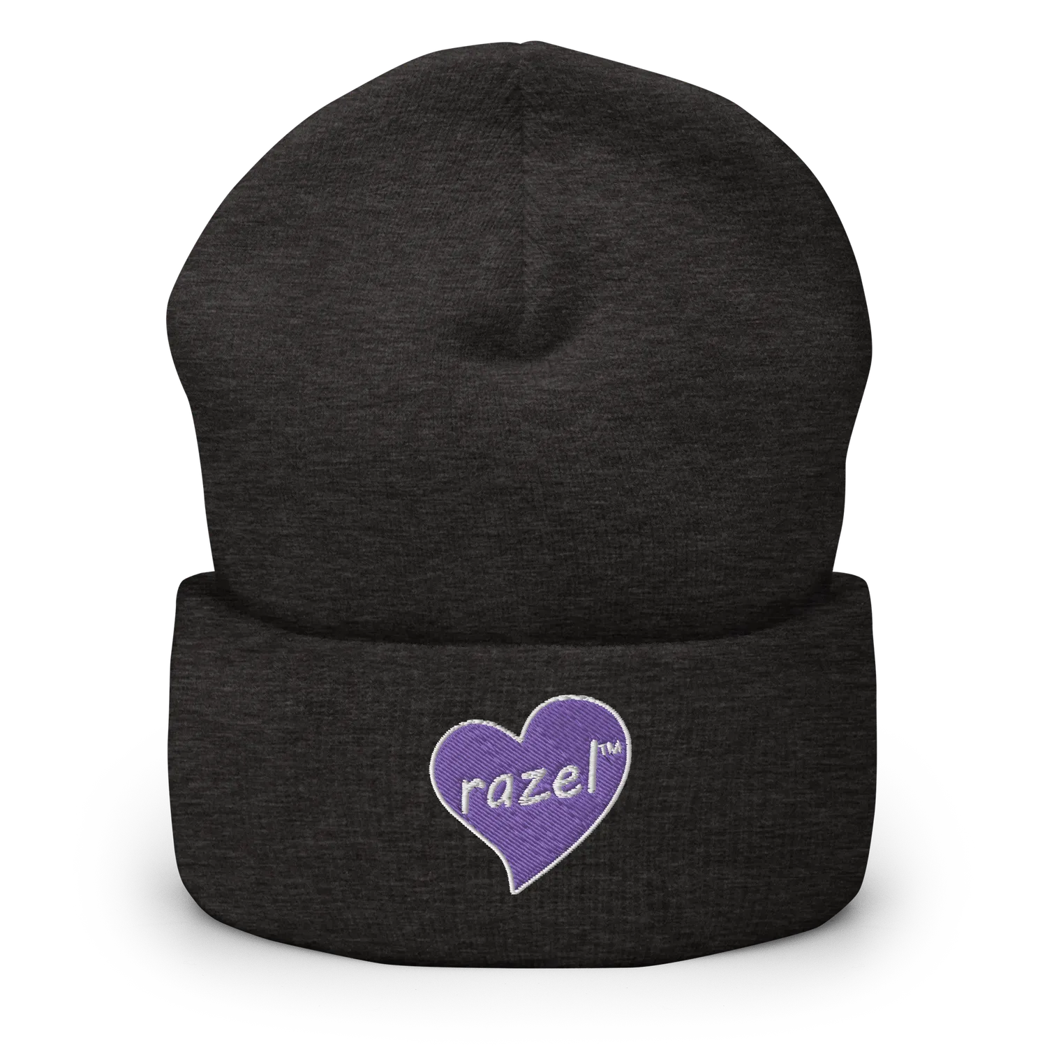 Razel Purple Hearted muts zwart unisex