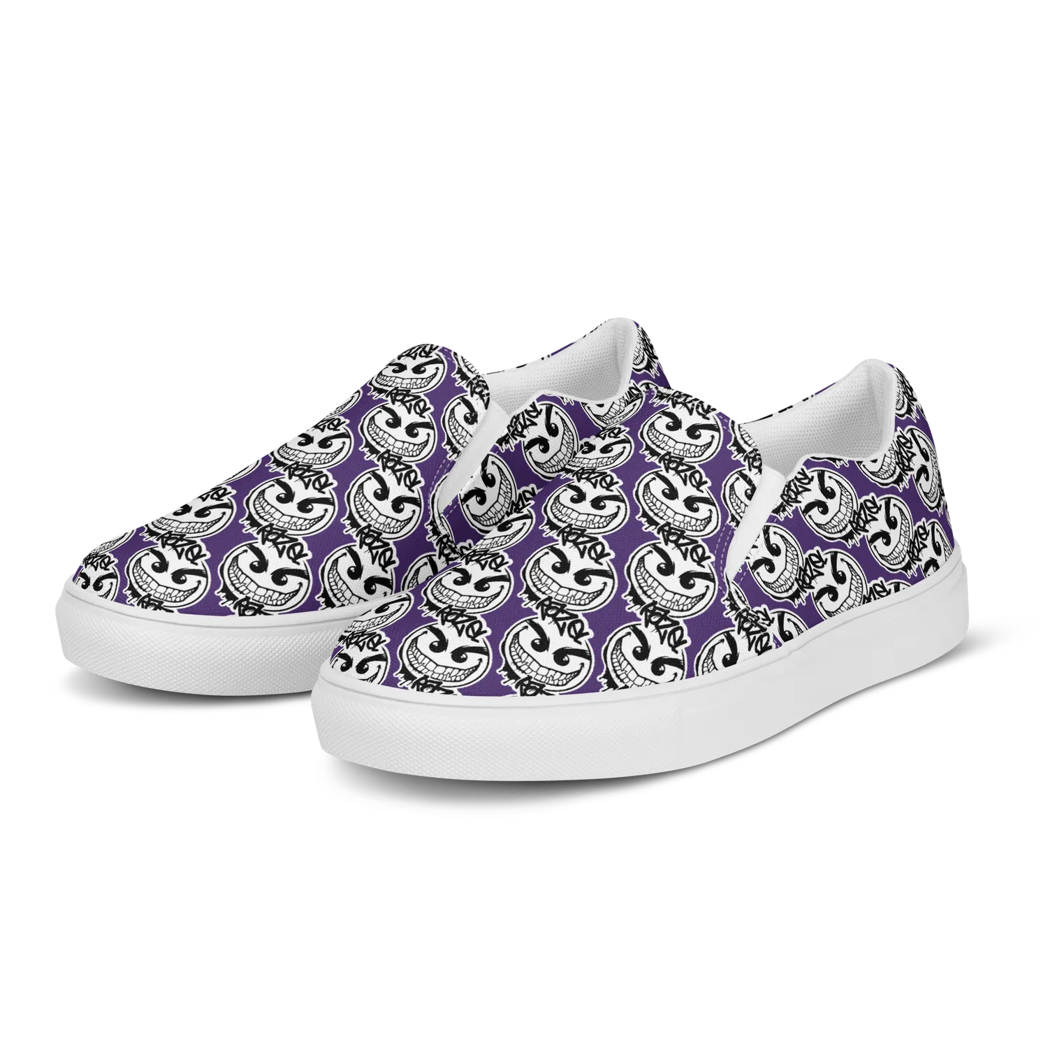 Razel Gang Drip Face Slip-ons canvas schoenen