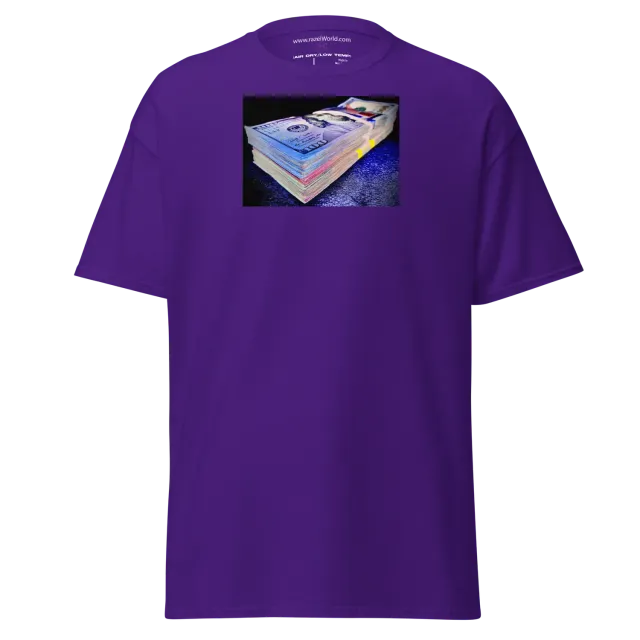 Razel Get Money t-shirt zwart center chest