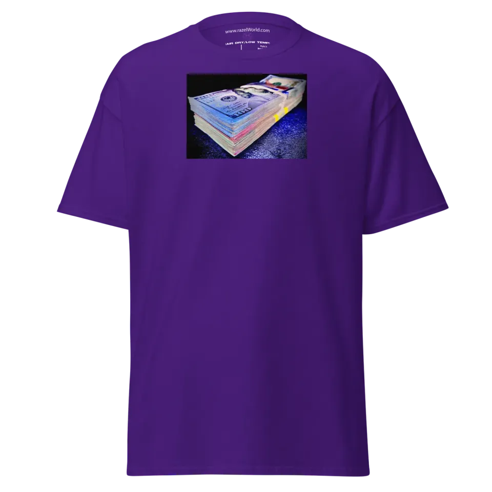 Razel Get Money t-shirt zwart center chest