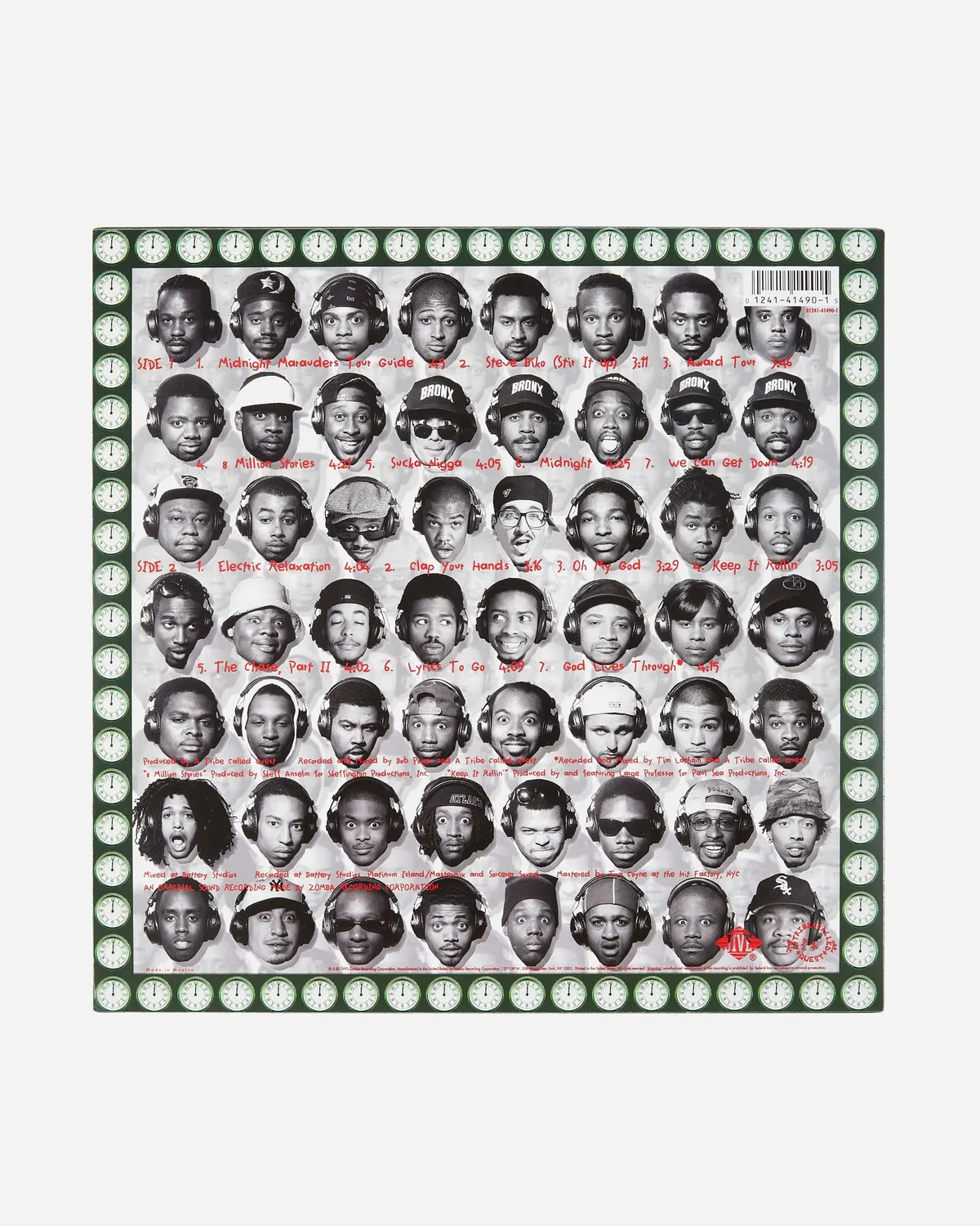 Tribe Called Quest Midnight Marauders LP vinylplaat met Award Tour
