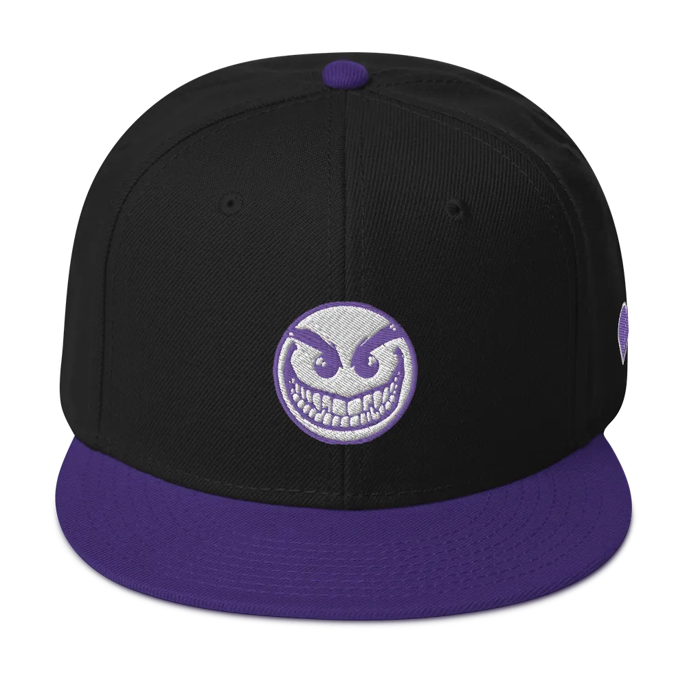 Razel Face Snapback Zwart verstelbaar