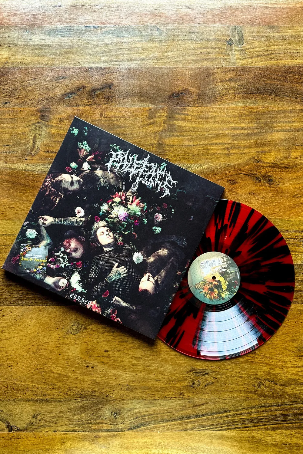 Paleface Swiss Cursed Blood Red Splatter vinyl rood