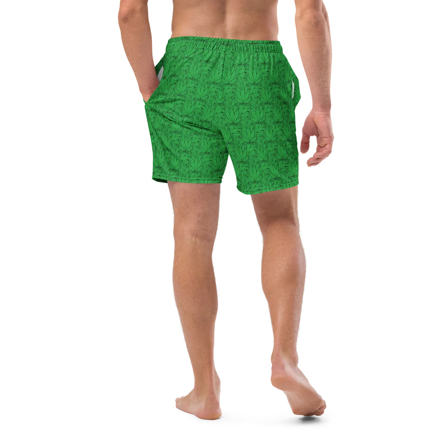 Razel Marijuana Tree Star zwemshort UPF50