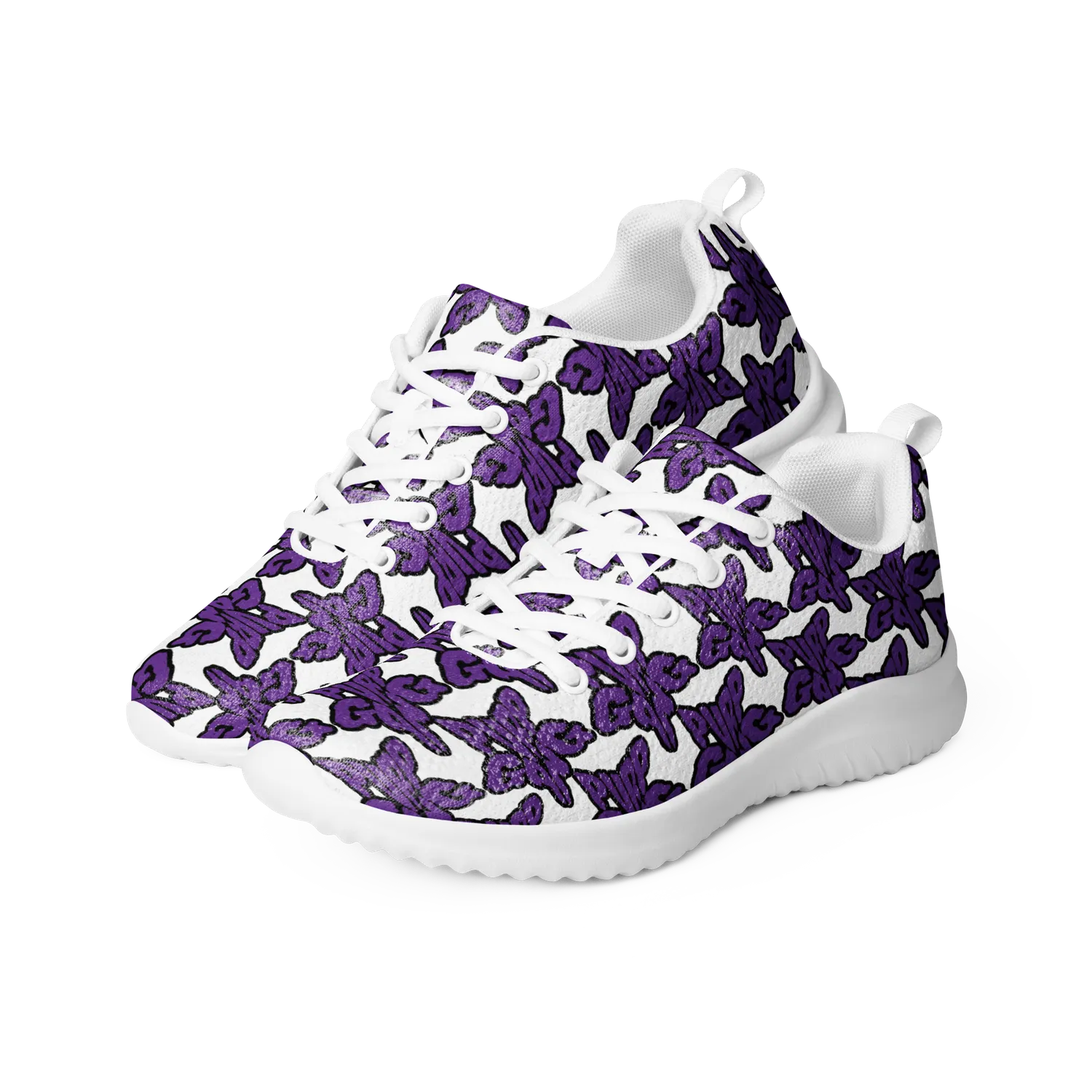 Razel Purp Gang Rock Star sneakers flyknit veters