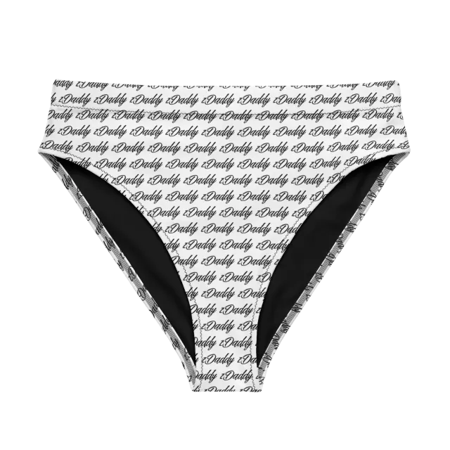 Razel zDaddy Motif High-Waisted bikinibroekje gerecycled
