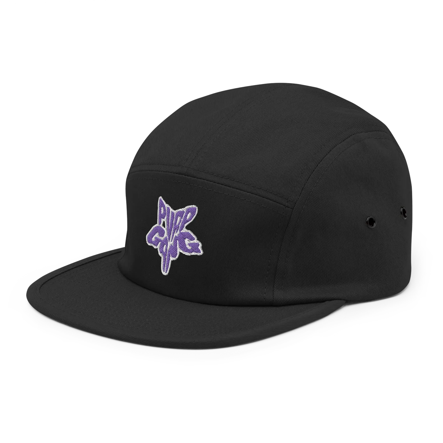 Razel Purp Gang Rock Star 5-panel pet zwart katoen