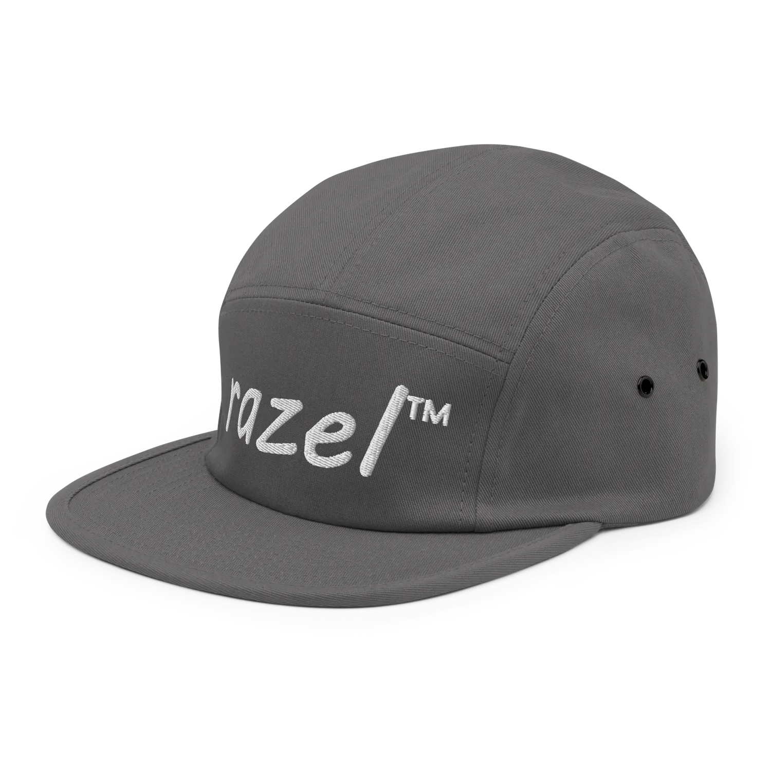 Razel 5 Panel Cap pet wit katoen