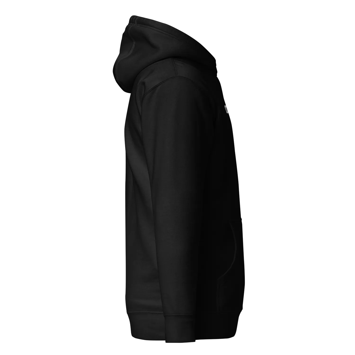 Razel Geborduurde Hoodie razelWorld katoen zwart 10 kleuren