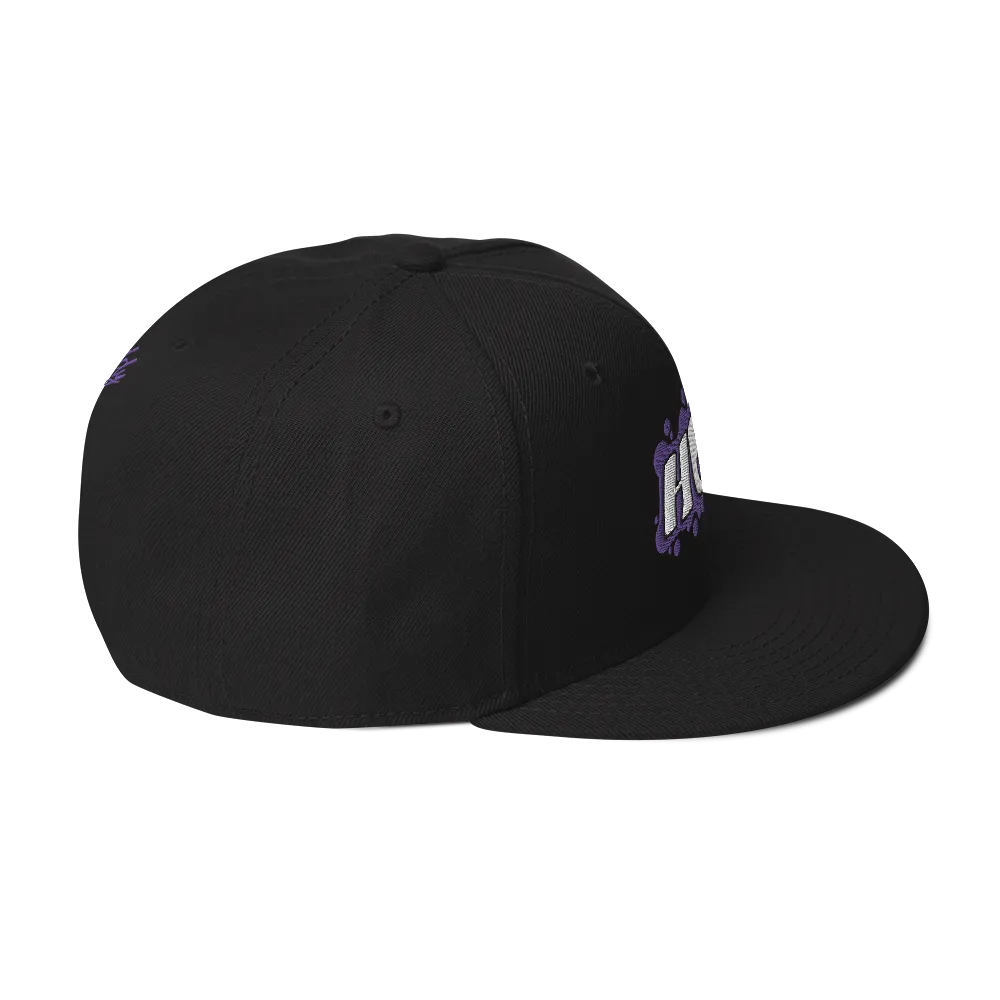 Razel Hoe Snapback Pet Zwart Verstelbaar
