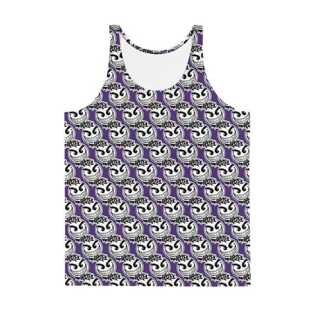 Razel Gang Drip Face Tank Top heren Drip Face Motif stretch