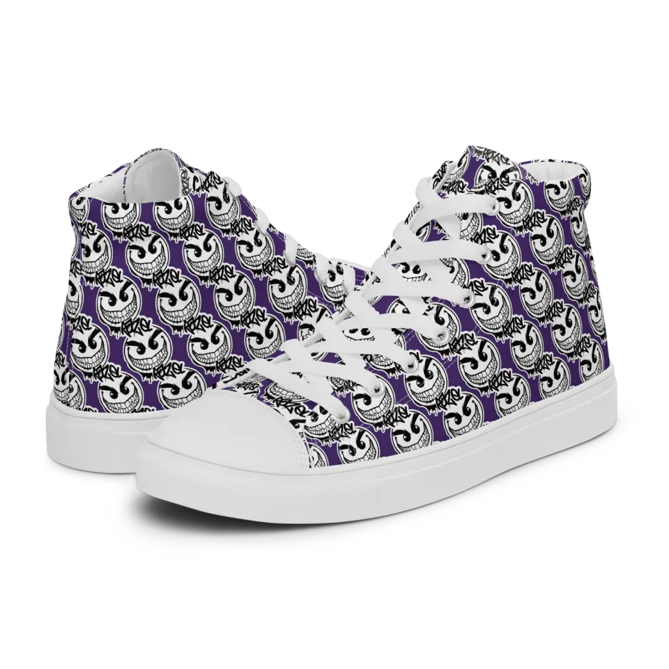 Razel Gang Drip Face hoge sneakers canvas maat 42