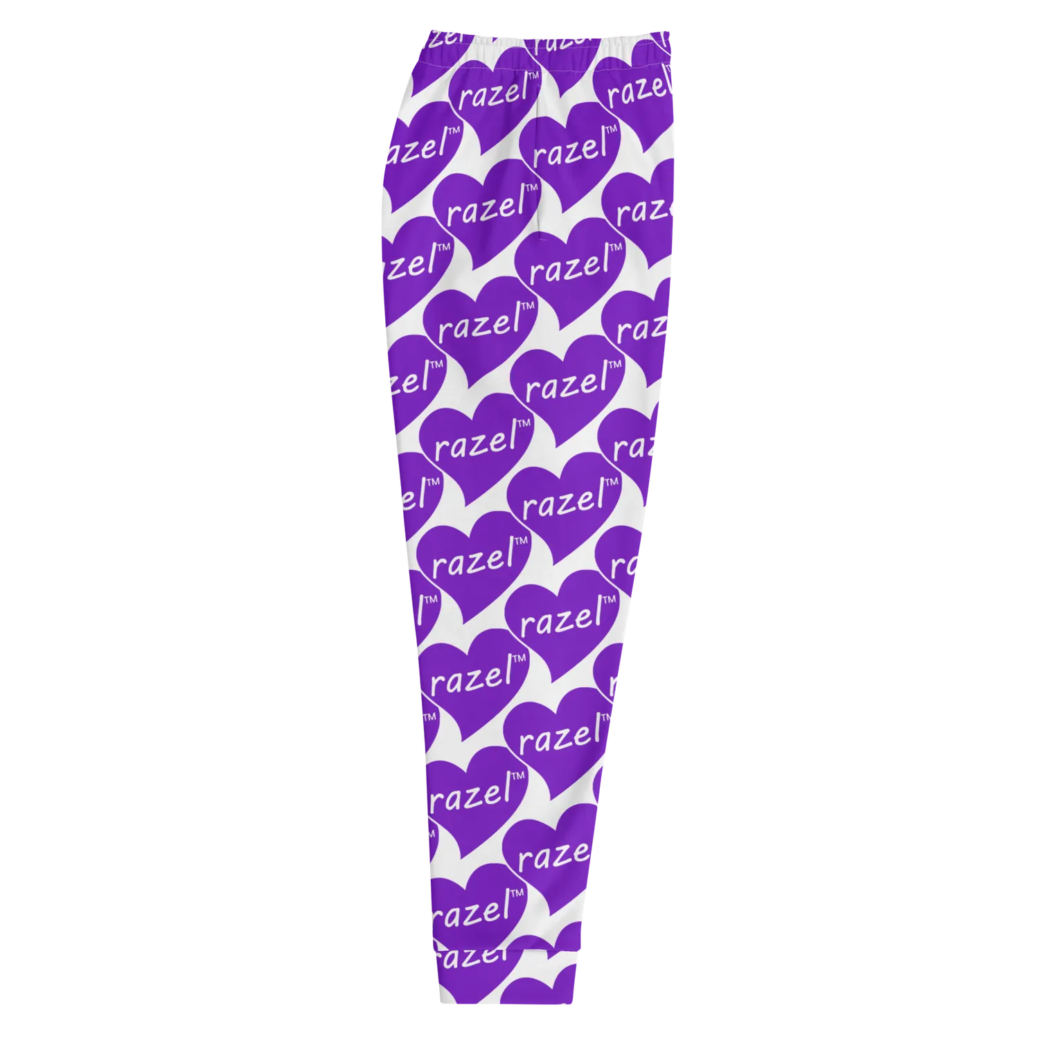 Razel Purple Hearted Motif joggingbroek heren slim fit
