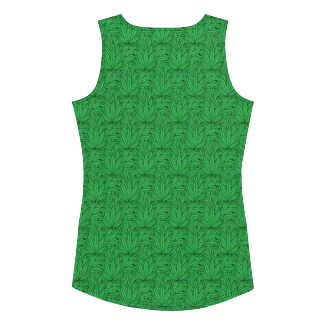 Razel Marijuana Tree Star tanktop dames stretch