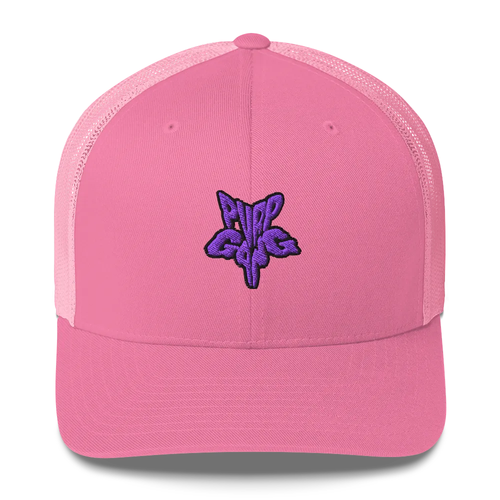 Razel Purp Gang Rock Star trucker pet zwart