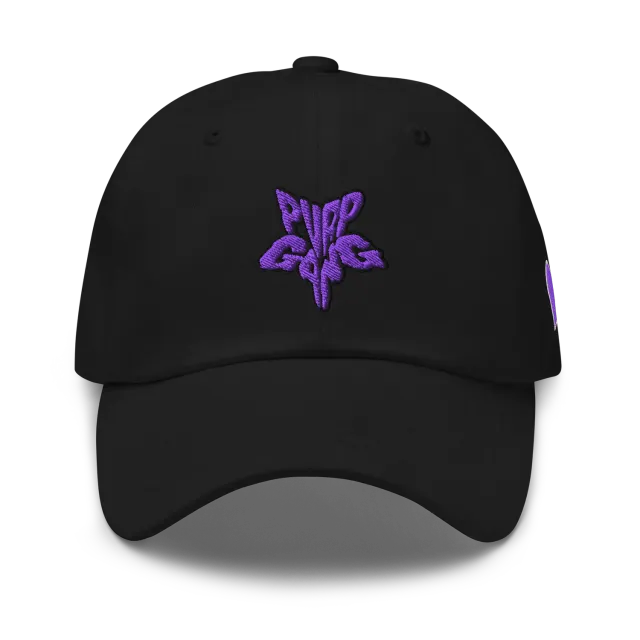 Razel Purp Gang Rock Star dad hat katoen