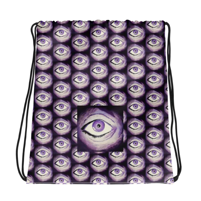 Razel Thousand Eyes gymtas trekkoord zwart