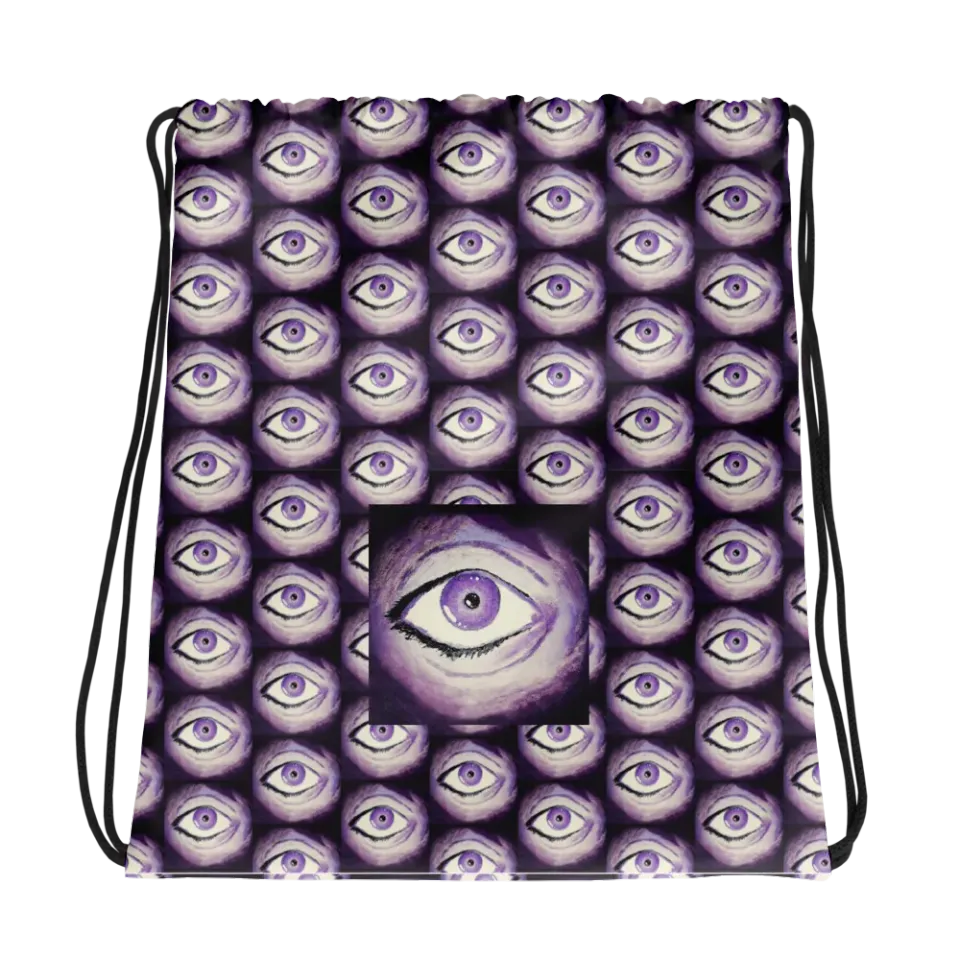 Razel Thousand Eyes gymtas trekkoord zwart