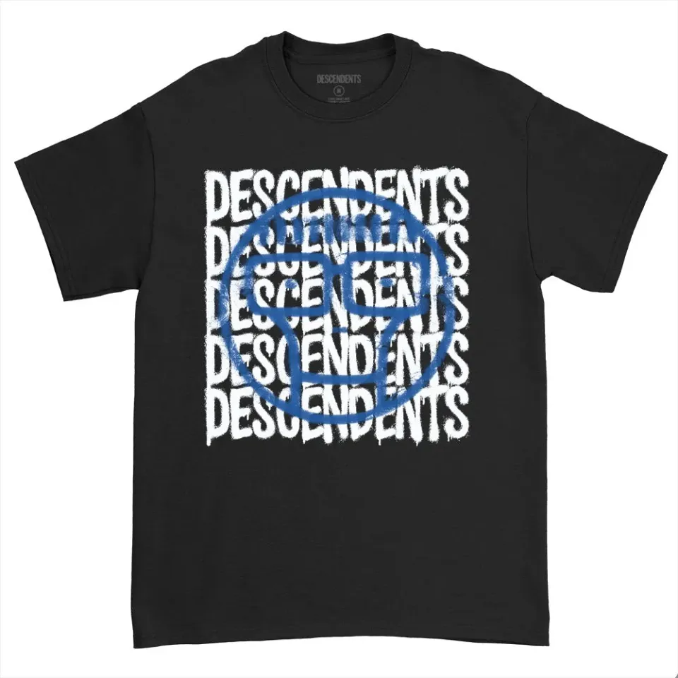 Descendents Spray Repeater t-shirt zwart katoen