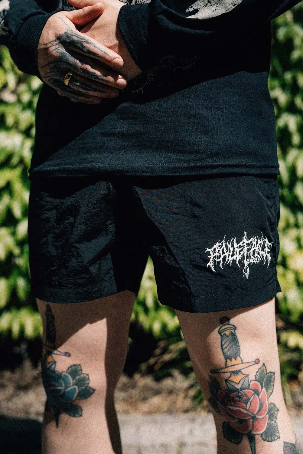 Paleface Swiss swim shorts zwemshort zwart sneldrogend