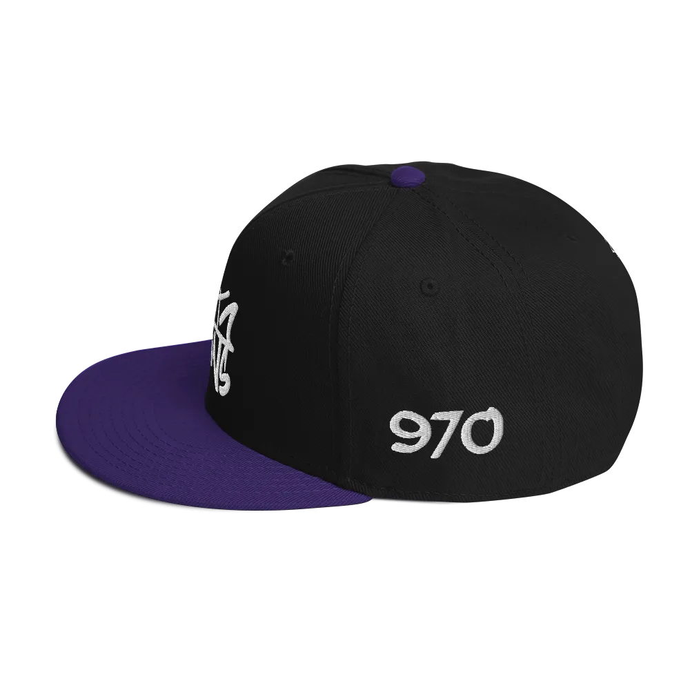 Razel White Fort Collins snapback wit