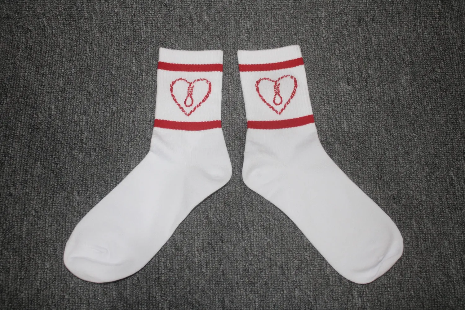 Paleface Swiss Heartnoose sokken unisex katoen