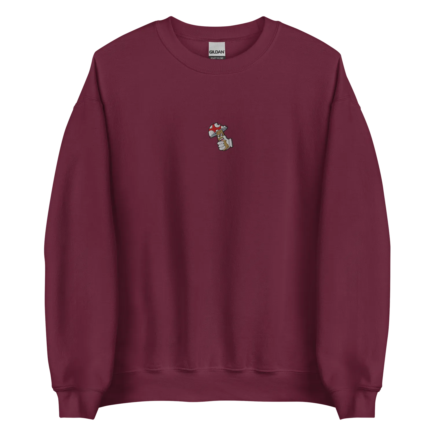 Razel Boom Bite sweater geborduurd crewneck katoen