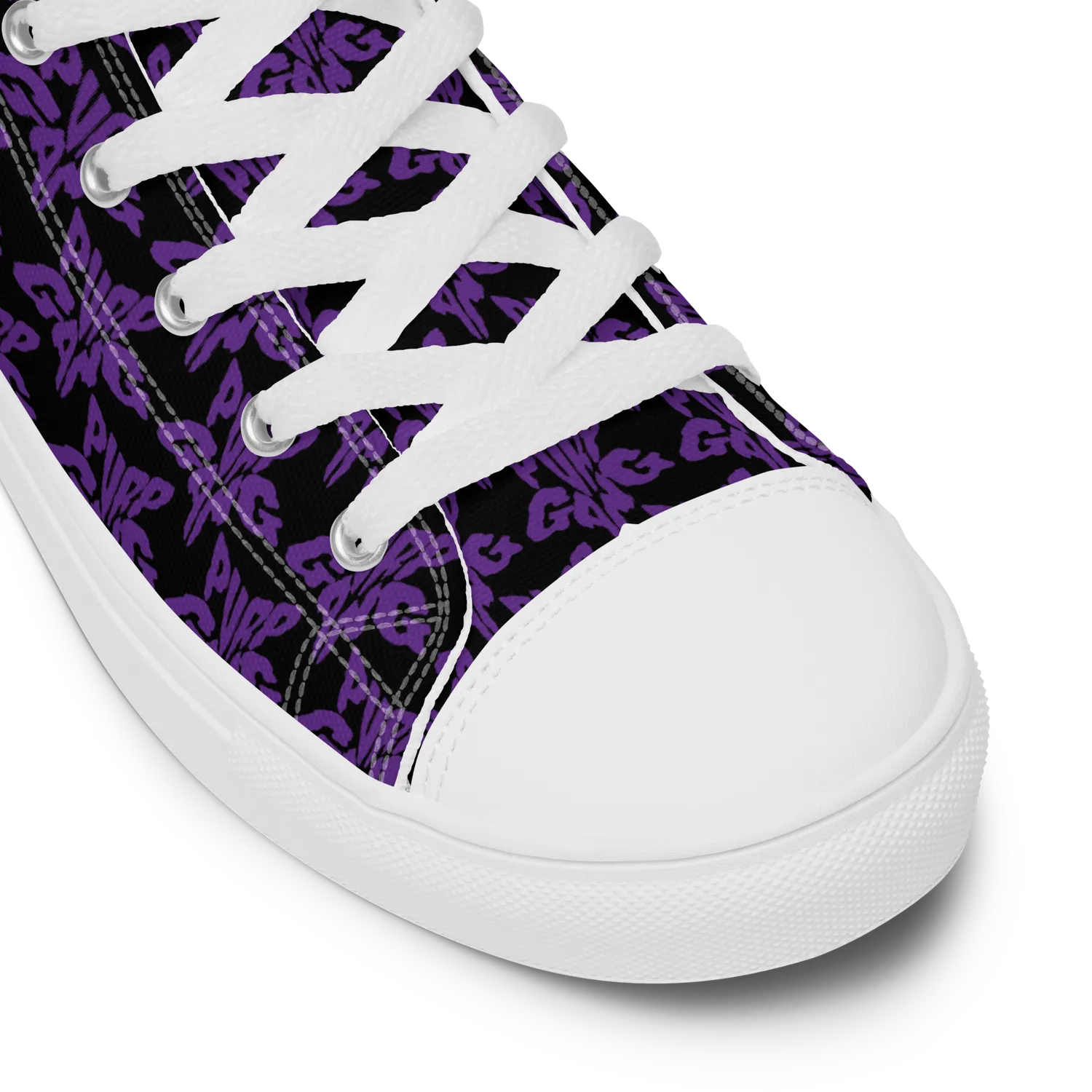 Razel Purp Gang Rock Star high-top sneakers canvas